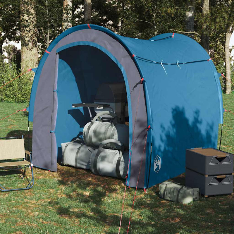 Afbeelding laden in galerijviewer, Vidaxl opbergtent waterdicht blauw
