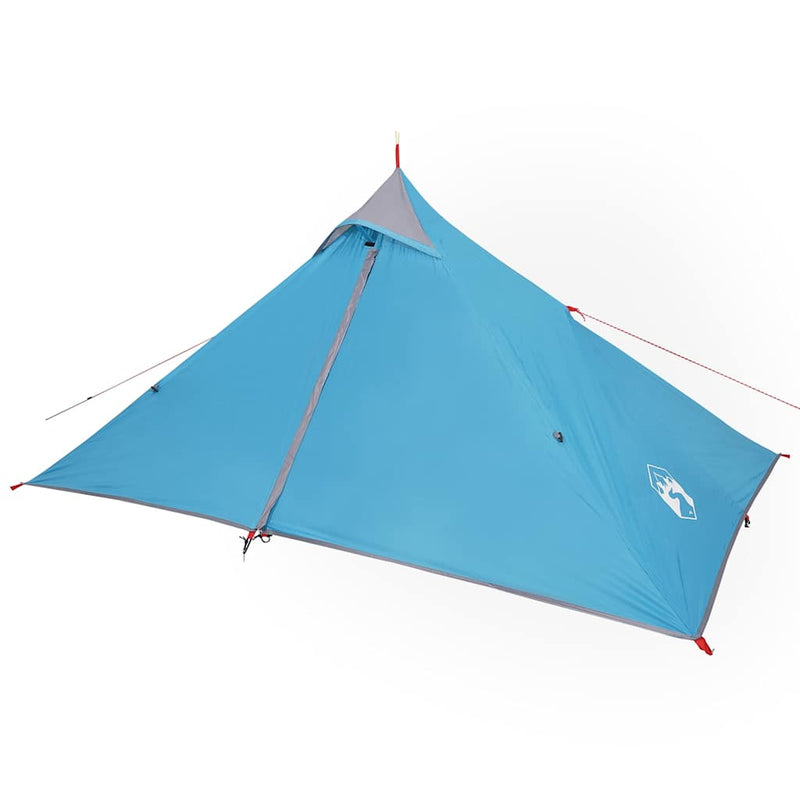 Afbeelding laden in galerijviewer, Vidaxl hangende tipi tent 1-persoons waterdicht blauw
