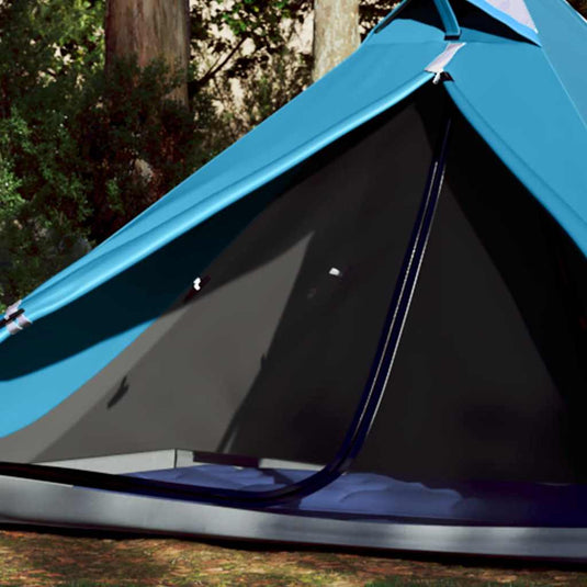 Vidaxl hangende tipi tent 1-persoons waterdicht blauw