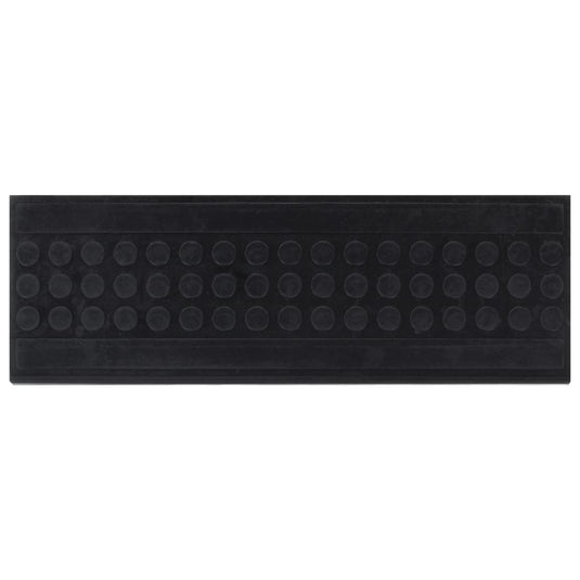 Vidaxl trapmatten 5 st 25x75 cm rubber