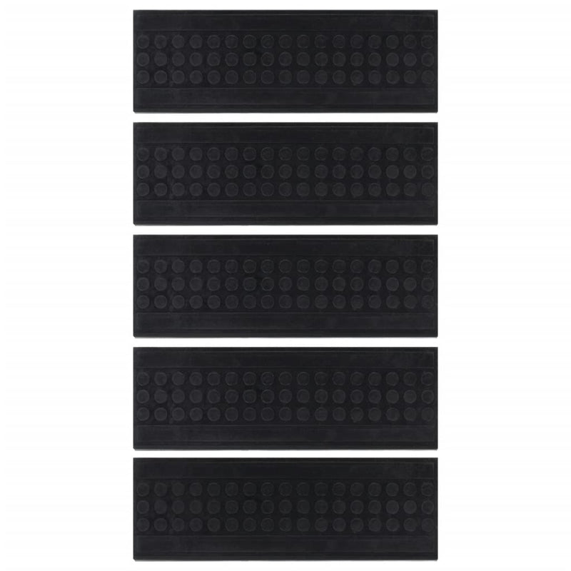 Afbeelding laden in galerijviewer, Vidaxl trapmatten 5 st 25x75 cm rubber
