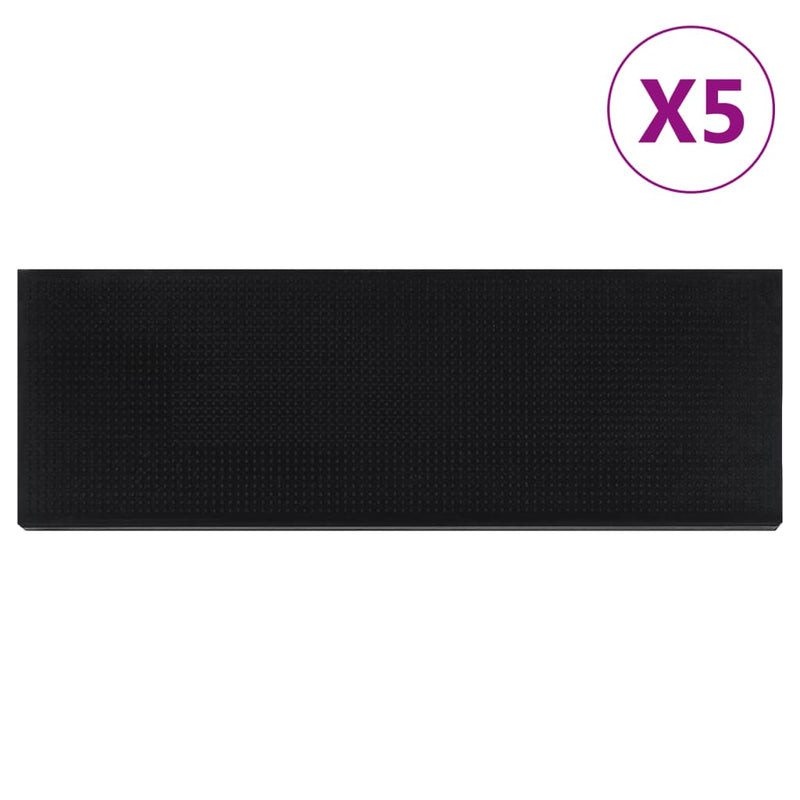 Afbeelding laden in galerijviewer, Vidaxl trapmatten 5 st 25x75 cm rubber
