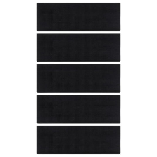 Vidaxl trapmatten 5 st 25x75 cm rubber