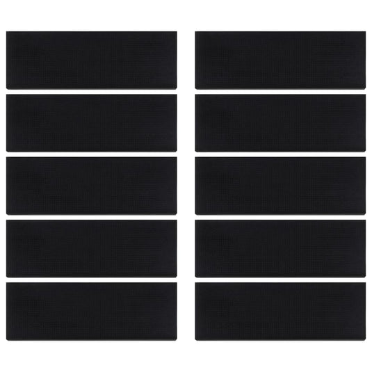 Vidaxl trapmatten 10 st 25x75 cm rubber