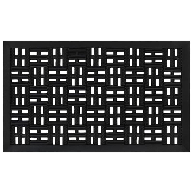 Afbeelding laden in galerijviewer, Vidaxl deurmat rechthoekig 45x75 cm rubber
