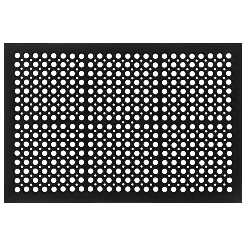 Afbeelding laden in galerijviewer, Vidaxl deurmat rechthoekig 60x90 cm rubber
