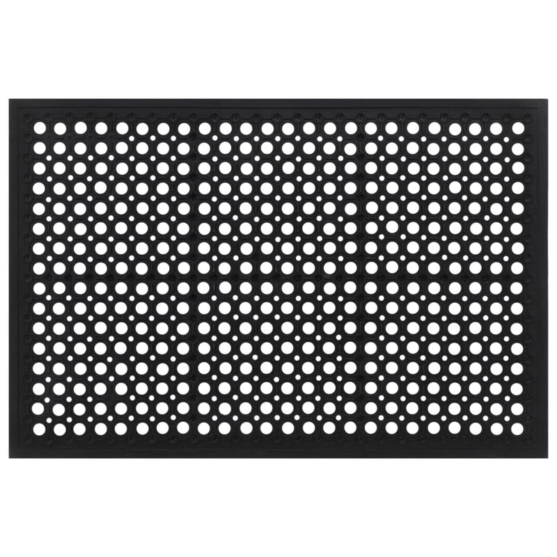Afbeelding laden in galerijviewer, Vidaxl deurmat rechthoekig 60x90 cm rubber
