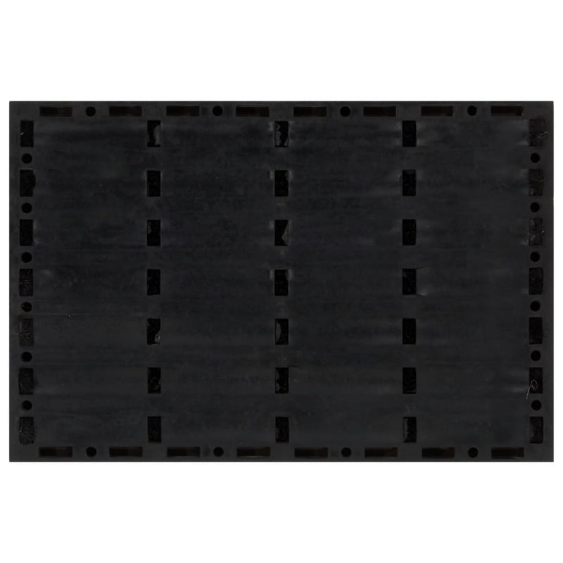 Afbeelding laden in galerijviewer, Vidaxl deurmat rechthoekig 40x60 cm rubber en kokosvezel
