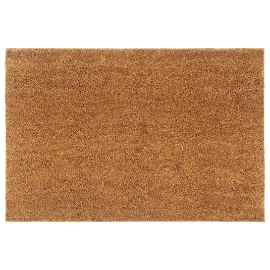 Vidaxl deurmat 60x90 cm getufte kokosvezel naturel