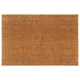 Vidaxl deurmat 60x90 cm getufte kokosvezel naturel