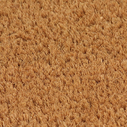 VidaXL Deurmat 100x200 cm getufte kokosvezel naturel