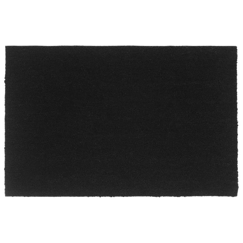 Afbeelding laden in galerijviewer, Vidaxl deurmat 65x100 cm getufte kokosvezel zwart
