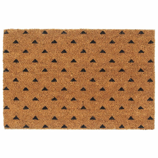 VidaXL Deurmat 40x60 cm getufte kokosvezel naturel