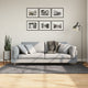 Vidaxl vloerkleed huarte laagpolig zacht wasbaar 120x170 cm antraciet