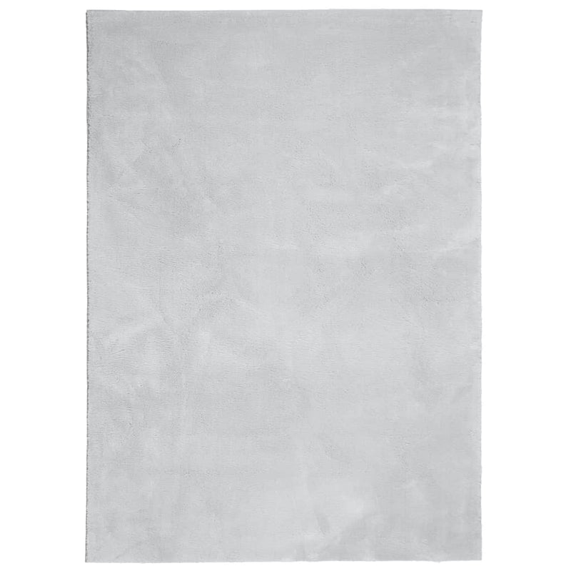 Afbeelding laden in galerijviewer, Vidaxl vloerkleed huarte laagpolig zacht wasbaar 160x230 cm grijs
