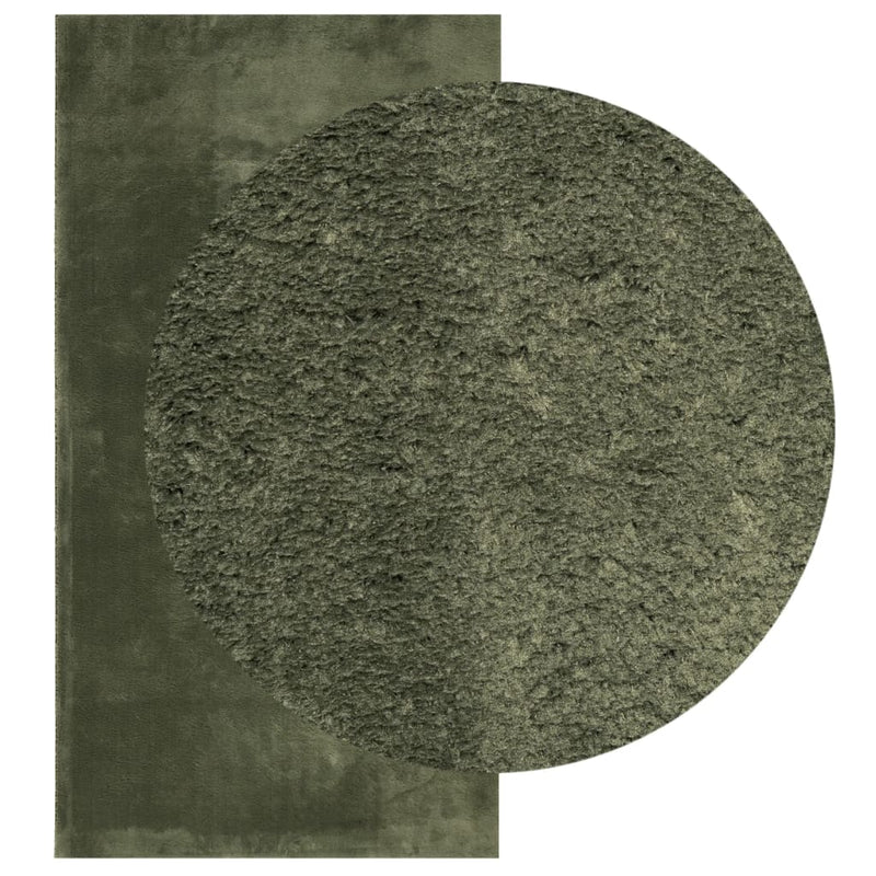 Afbeelding laden in galerijviewer, Vidaxl vloerkleed huarte laagpolig zacht wasbaar 60x110 cm bosgroen
