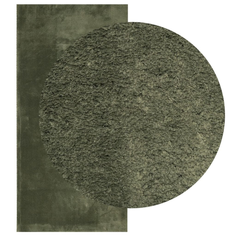Afbeelding laden in galerijviewer, Vidaxl vloerkleed huarte laagpolig zacht wasbaar 100x200 cm bosgroen
