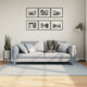 Vidaxl vloerkleed huarte laagpolig zacht wasbaar 140x200 cm blauw