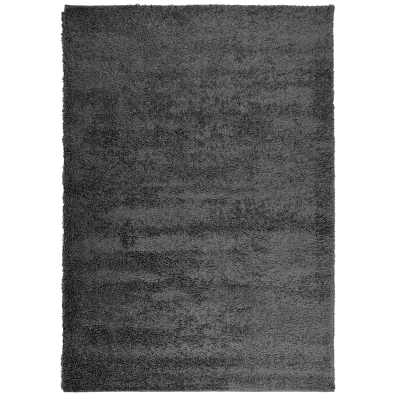 Afbeelding laden in galerijviewer, Vidaxl vloerkleed pamplona shaggy hoogpolig 140x200 cm antraciet
