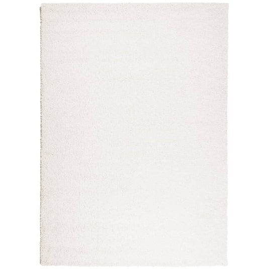 Vidaxl vloerkleed pamplona shaggy hoogpolig modern 200x280 cm crème