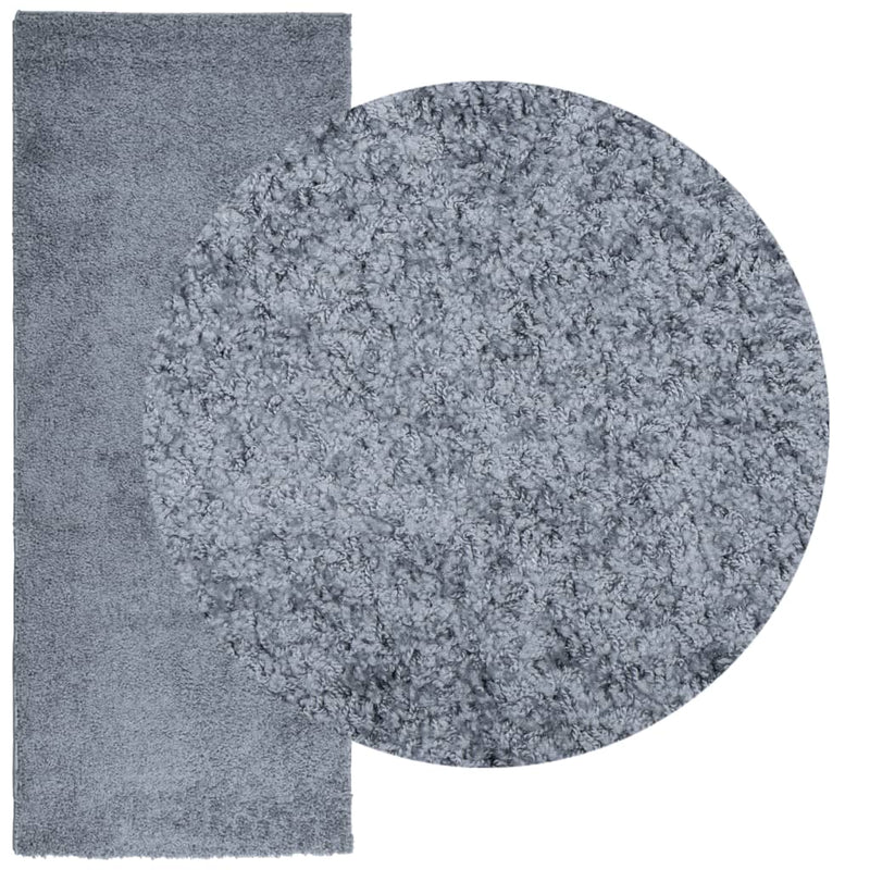 Afbeelding laden in galerijviewer, Vidaxl vloerkleed pamplona shaggy hoogpolig modern 80x200 cm blauw
