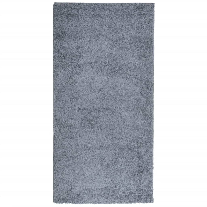 Afbeelding laden in galerijviewer, Vidaxl vloerkleed pamplona shaggy hoogpolig modern 100x200 cm blauw
