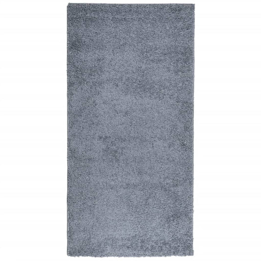 Vidaxl vloerkleed pamplona shaggy hoogpolig modern 100x200 cm blauw