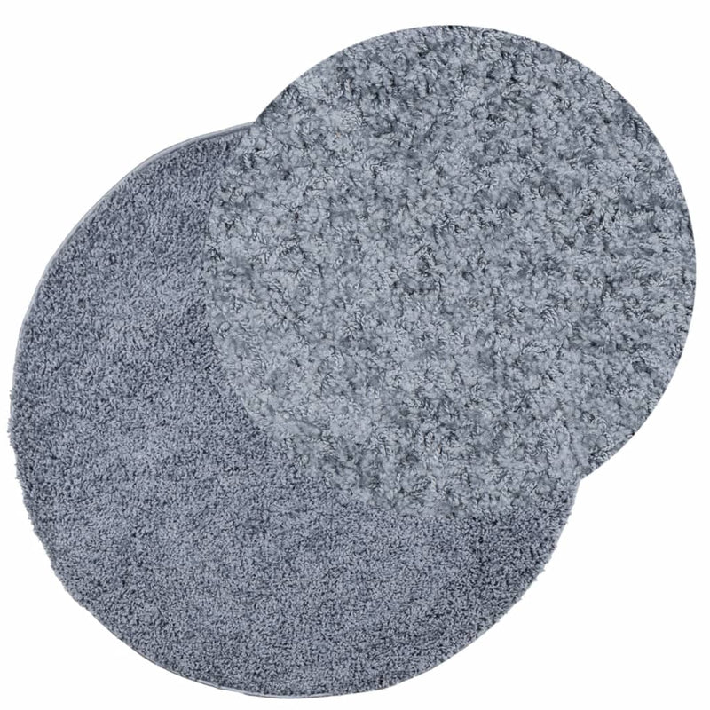 Afbeelding laden in galerijviewer, Vidaxl vloerkleed pamplona shaggy hoogpolig modern ø 200 cm blauw
