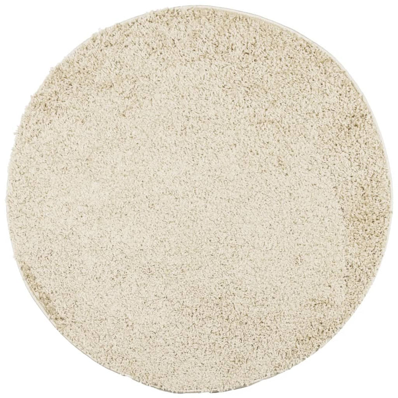 Afbeelding laden in galerijviewer, Vidaxl vloerkleed pamplona shaggy hoogpolig modern ø 100 cm goudkleur
