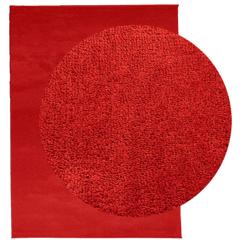 Afbeelding laden in galerijviewer, Vidaxl vloerkleed oviedo laagpolig 240x340 cm rood
