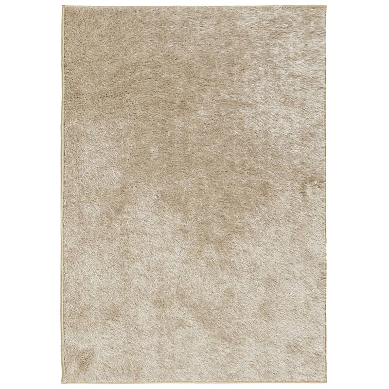 Afbeelding laden in galerijviewer, Vidaxl vloerkleed istan hoogpolig glanzend 140x200 cm beige
