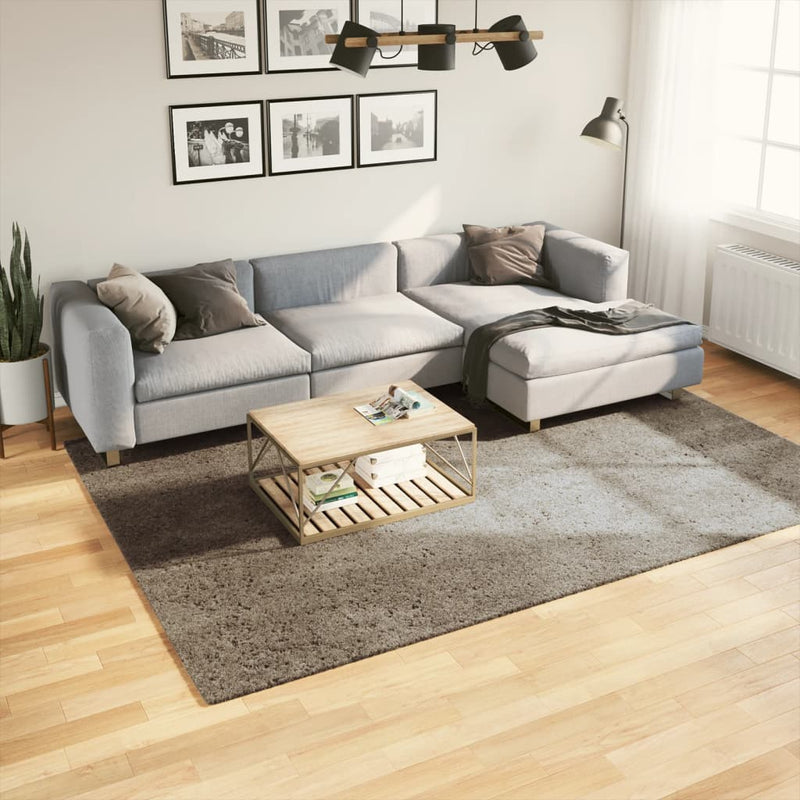 Afbeelding laden in galerijviewer, Vidaxl vloerkleed istan hoogpolig glanzend 200x280 cm grijs
