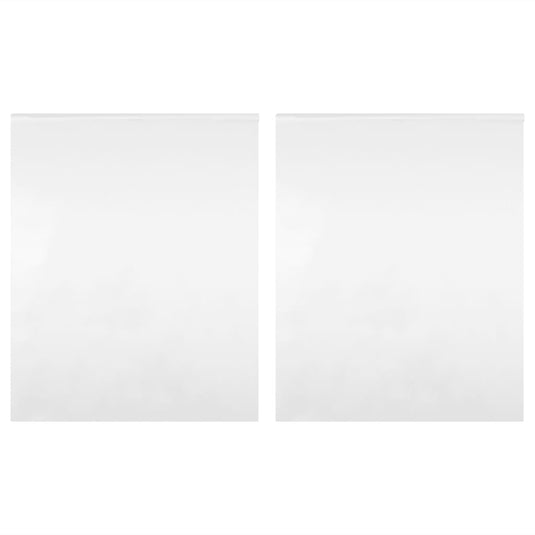 Vidaxl spiegelfolies 2 stuks zelfklevend 60x150 cm pet