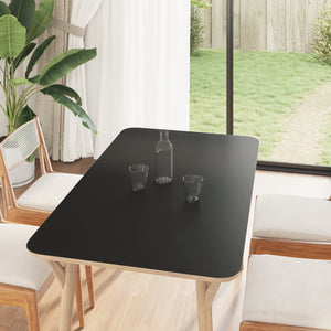 Vidaxl meubelsticker zelfklevend mat zwart 90x500 cm pvc