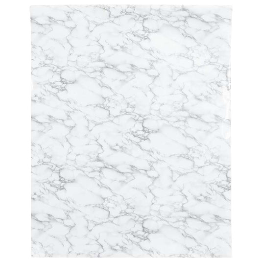 Vidaxl meubelfolie zelfklevend 90x500 cm pvc marmerwit