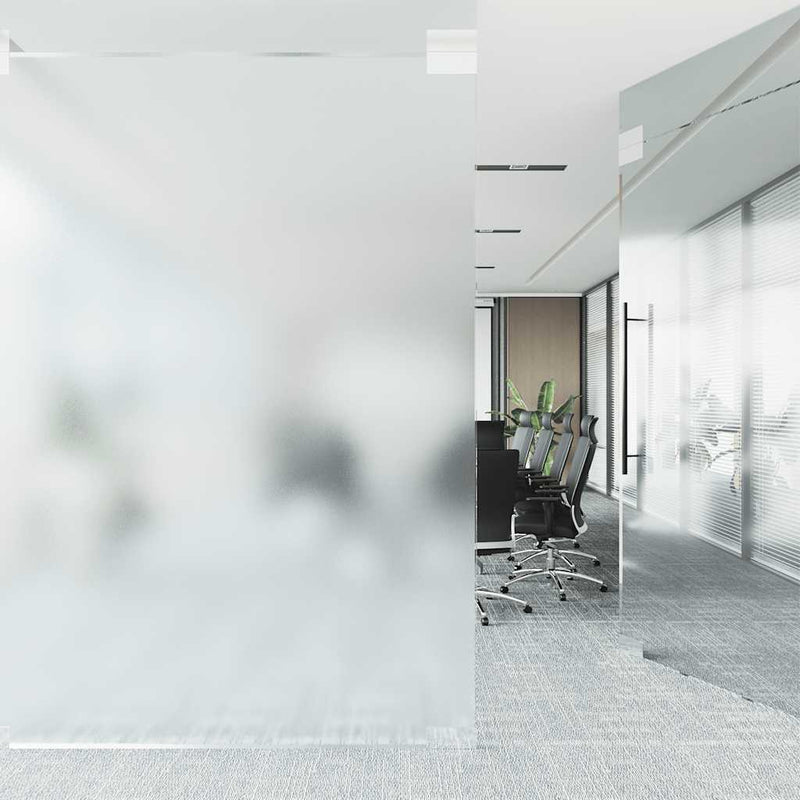 Afbeelding laden in galerijviewer, Vidaxl raamfolies 3 st statisch mat pvc grijs
