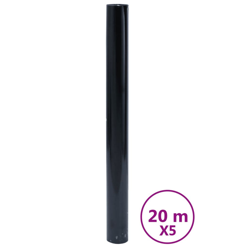 Afbeelding laden in galerijviewer, VidaXL Raamfolies 5 st statisch mat PVC zwart
