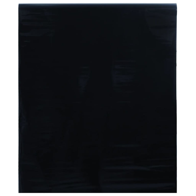 Afbeelding laden in galerijviewer, VidaXL Raamfolies 5 st statisch mat PVC zwart

