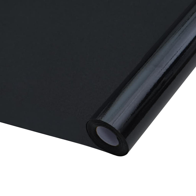 Afbeelding laden in galerijviewer, Vidaxl raamfolies 3 st statisch mat pvc zwart
