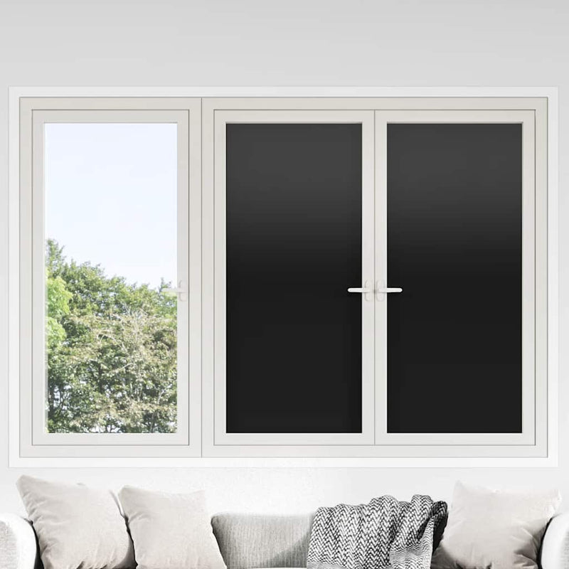Afbeelding laden in galerijviewer, Vidaxl raamfolies 5 st statisch mat pvc zwart
