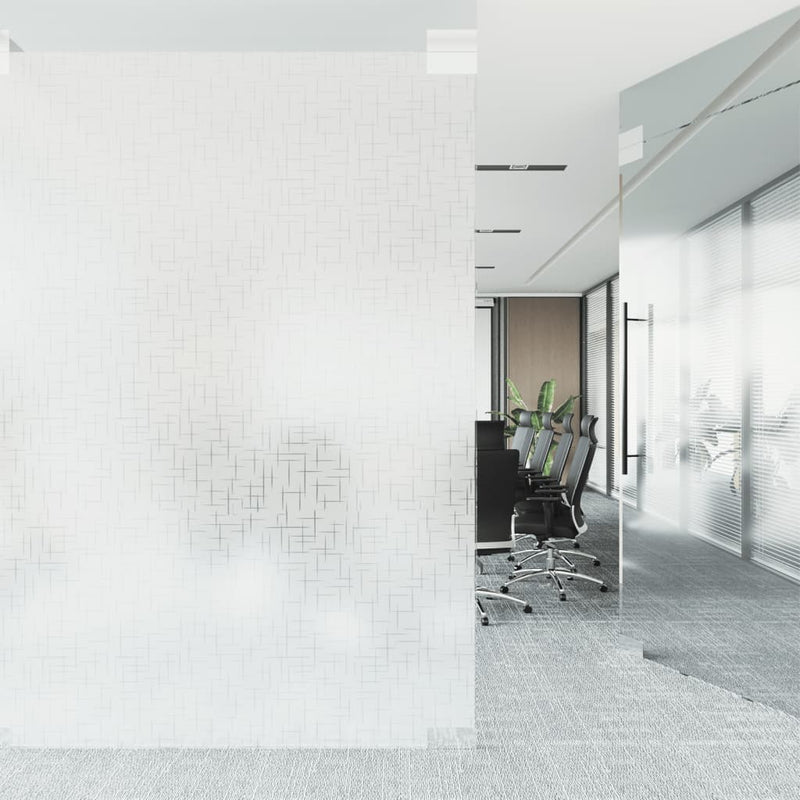 Afbeelding laden in galerijviewer, VidaXL Raamfolies 4 st mat sterrenpatroon PVC

