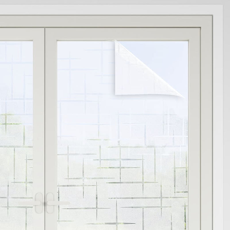 Afbeelding laden in galerijviewer, Vidaxl raamfolies 4 st mat sterrenpatroon pvc
