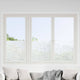 Vidaxl raamfolies 4 st mat sterrenpatroon pvc