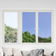 Vidaxl zonnefolies 3 st statisch reflecterend pvc zilverkleurig