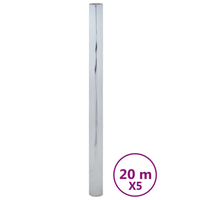 Afbeelding laden in galerijviewer, VidaXL Zonnefolies 5 st statisch reflecterend PVC zilverkleurig

