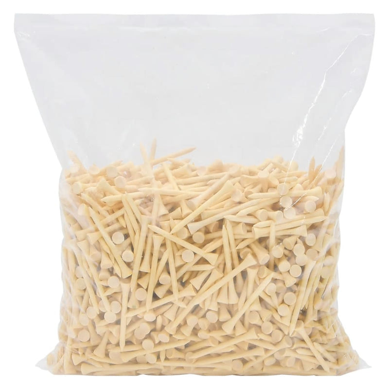 Afbeelding laden in galerijviewer, Vidaxl 1000 st golftees 70 mm bamboe
