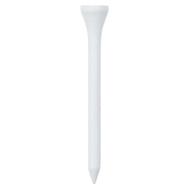 Vidaxl 1000 st golftees 54 mm bamboe wit