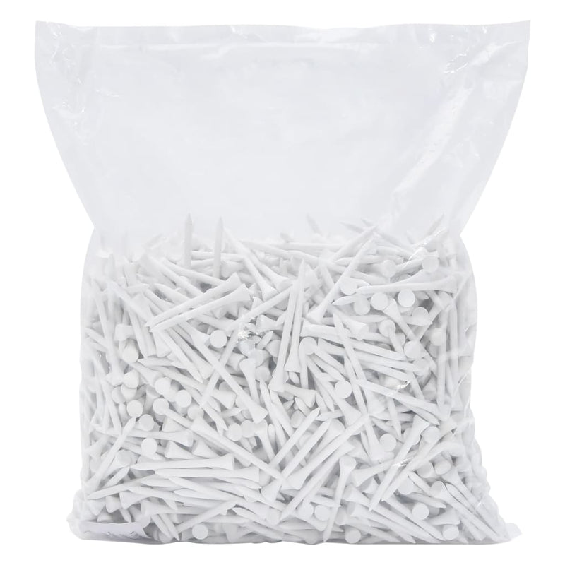 Afbeelding laden in galerijviewer, Vidaxl 1000 st golftees 54 mm bamboe wit

