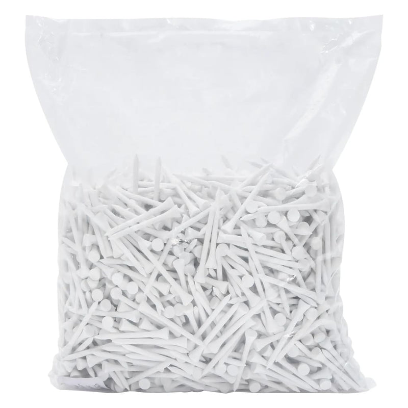 Afbeelding laden in galerijviewer, Vidaxl 1000 st golftees 83 mm bamboe wit
