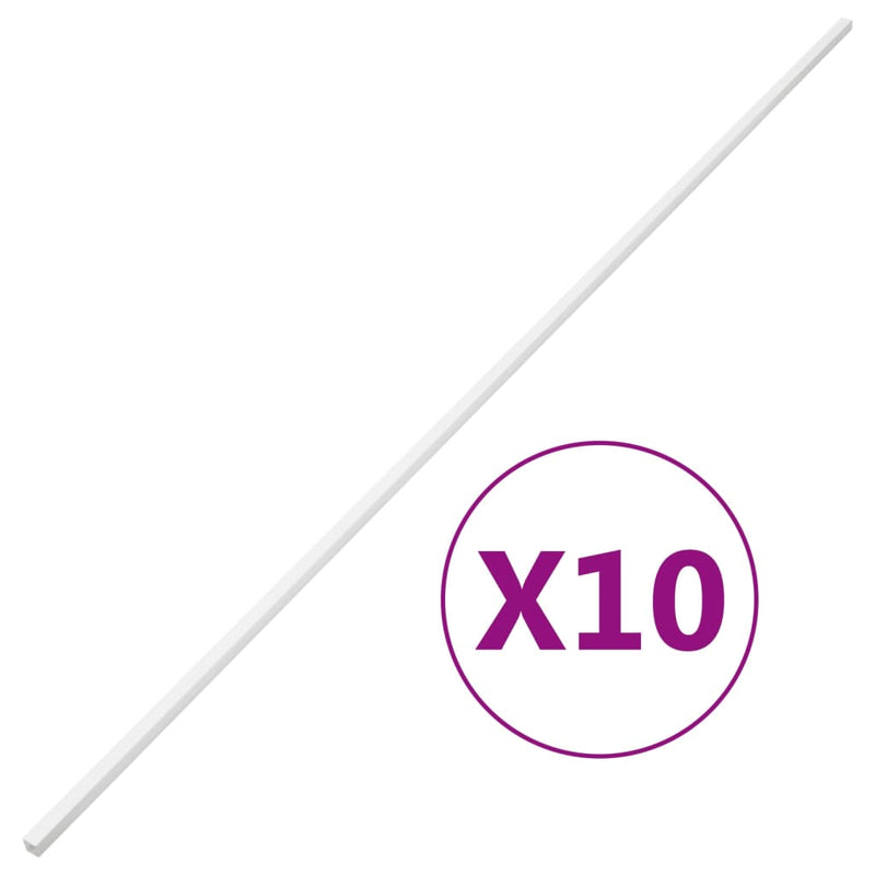 Afbeelding laden in galerijviewer, Vidaxl kabelgoot 15x10 mm 10 m pvc
